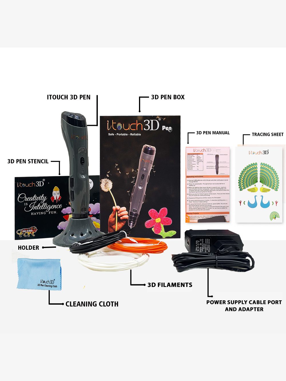Itouch 3d Pen With Case And 20 Filaments - Image 8