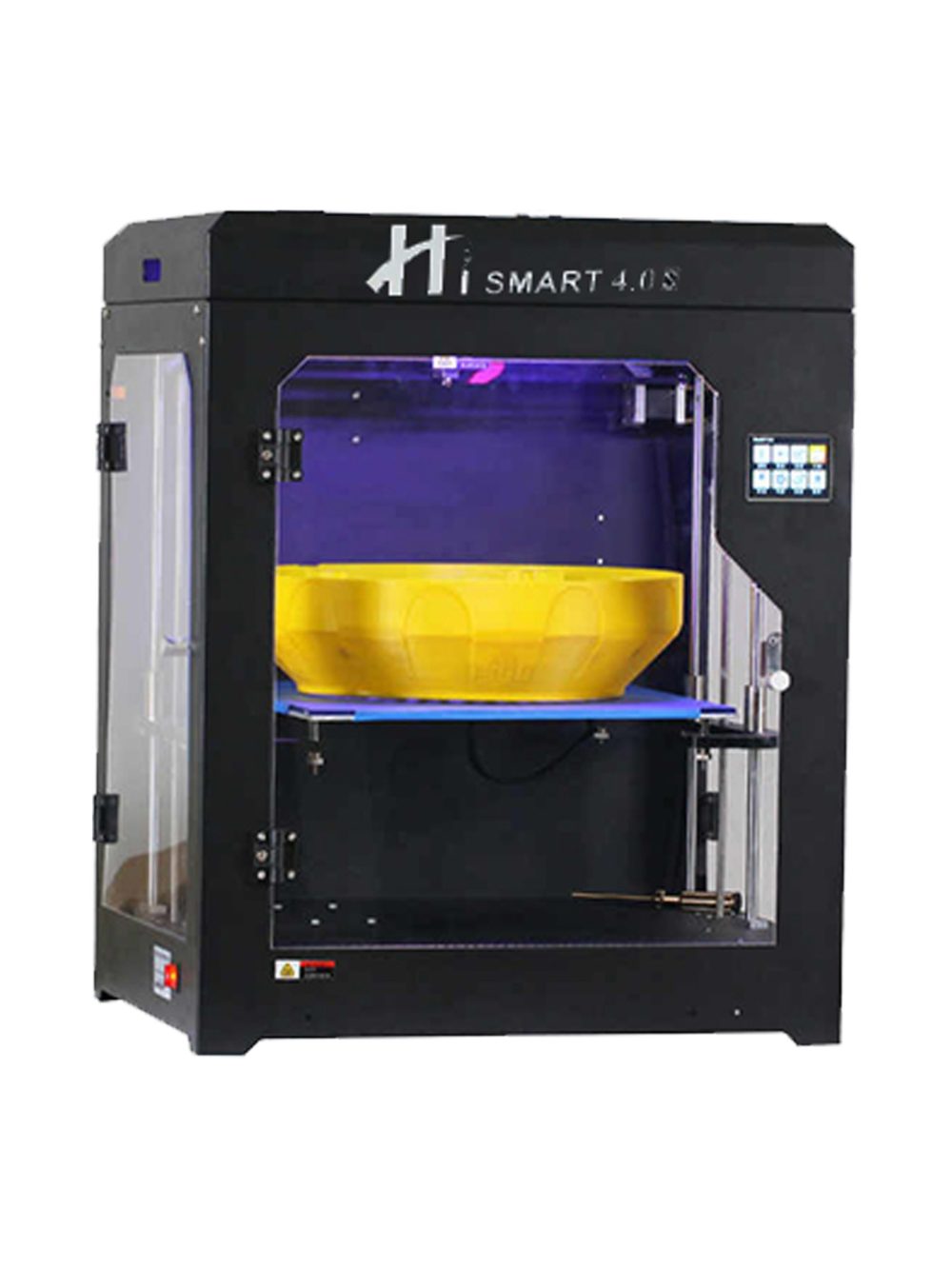 Hi Smart 250*300*400 Dual Extruder Nozzle Hotbed FDM 3D Printer With Resume Print
