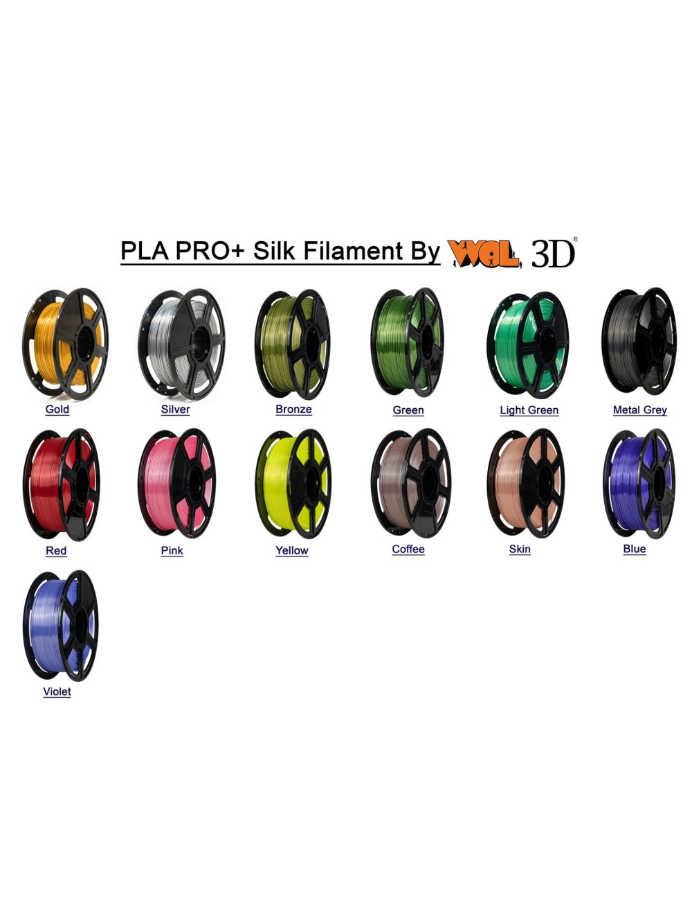 Flashforge PLA Silk Blue Filament 1 kg - Image 3
