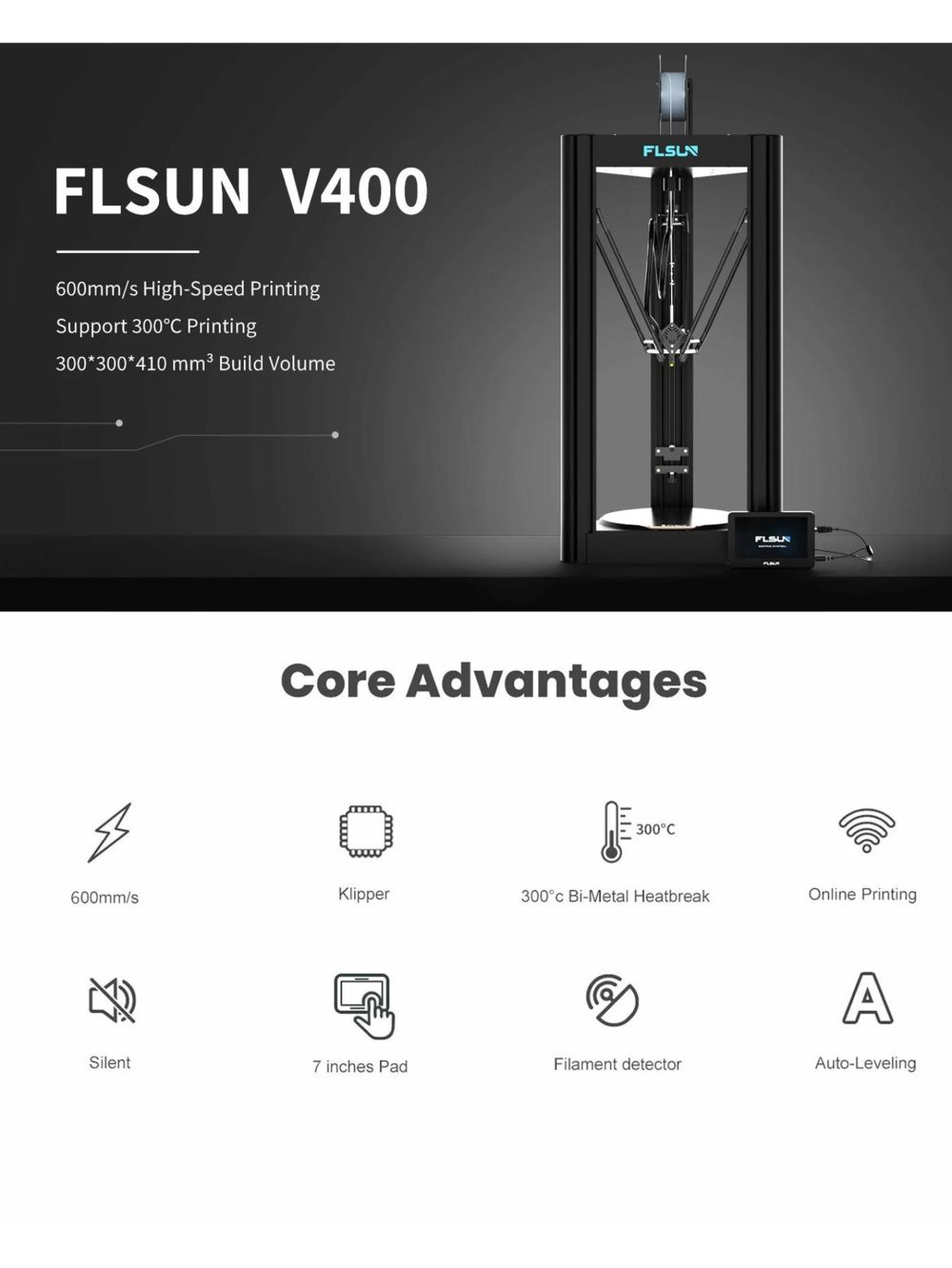 FLSUN V400 3D Printer - Image 8