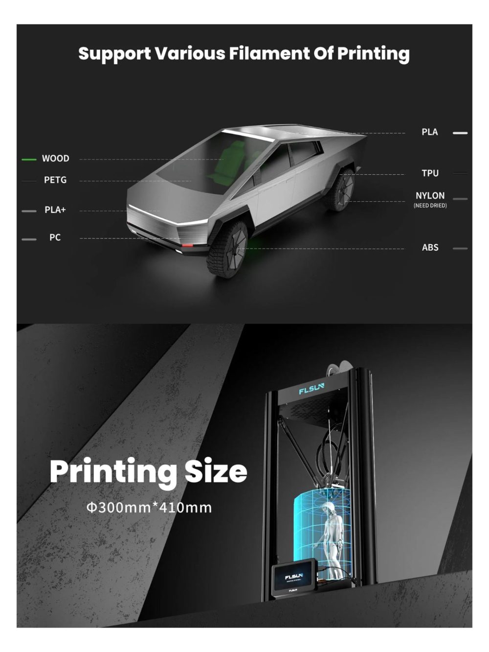 FLSUN V400 3D Printer - Image 3