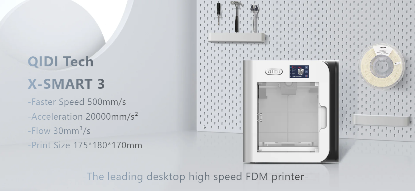 X-Smart 3 3D Printer - WOL 3D - 3D Printers